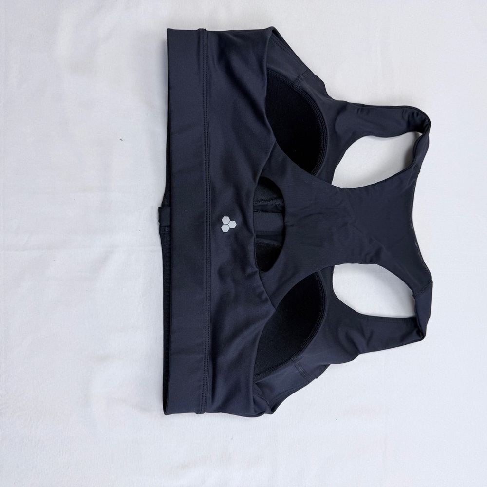 Tek Gear Black Zip-Front Sports Bra - Picture 5 of 9
